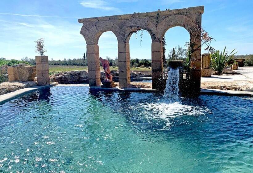 חדר סטנדרט נוף לבריכה, Resort Fonte Vulci