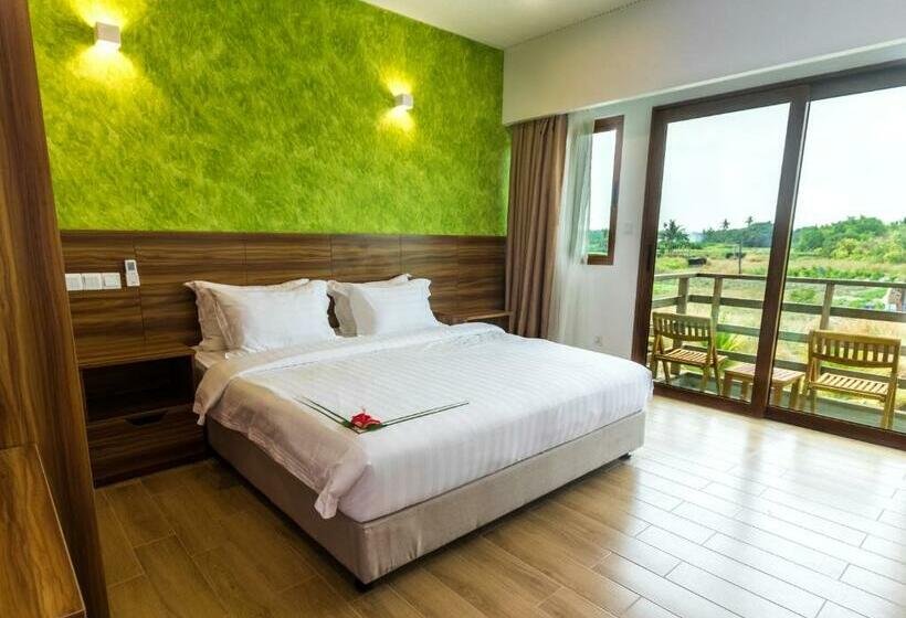 اتاق لوکس با چشم‌انداز باغ, Olive Goidhoo