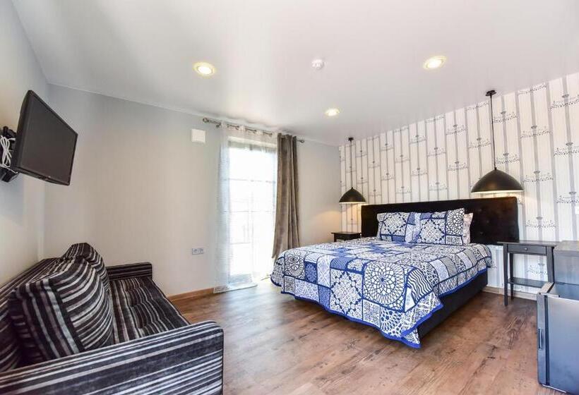 اتاق استاندارد با تراس, Rusne Villa