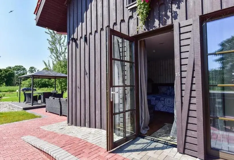 اتاق استاندارد با تراس, Rusne Villa