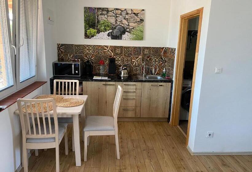 带1个卧室的带阳台的公寓, Apartmány Přítluky