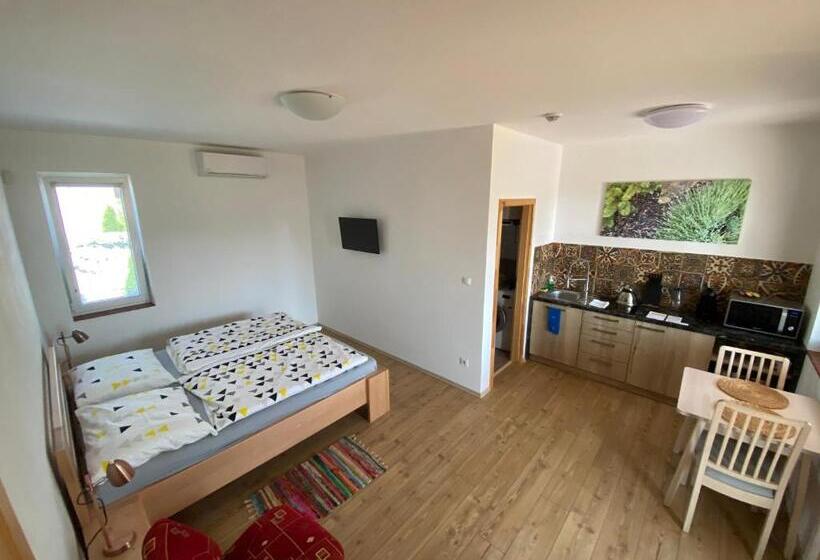 带1个卧室的带阳台的公寓, Apartmány Přítluky