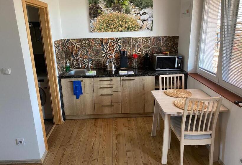 带1个卧室的带阳台的公寓, Apartmány Přítluky