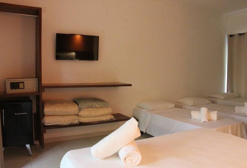 デラックスの４人部屋, Pousada Todas As Luas