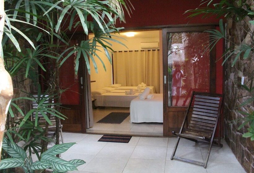 デラックスの４人部屋, Pousada Todas As Luas