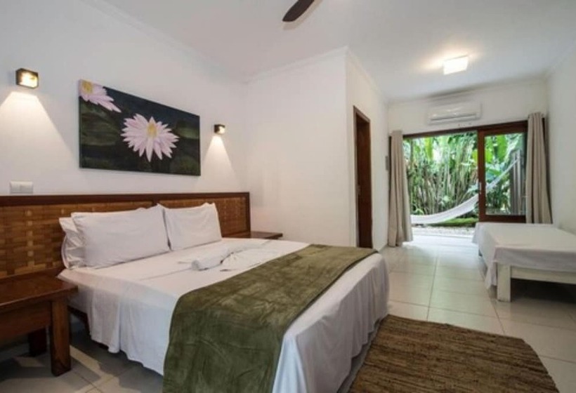 デラックスの４人部屋, Pousada Todas As Luas