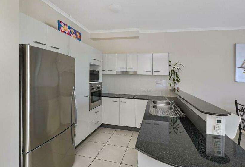 דירת 2 חדרי שינה עם נוף לגינה, Mariners Resort