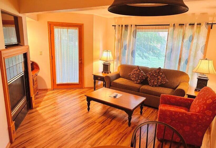 Люкс с гидромассажем, The Lodge At Leathem Smith