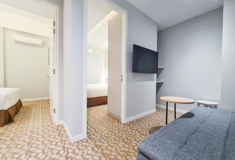 סוויטת 2 חדרי שינה, Holiday Inn Express & Suites Johor Bahru By Ihg