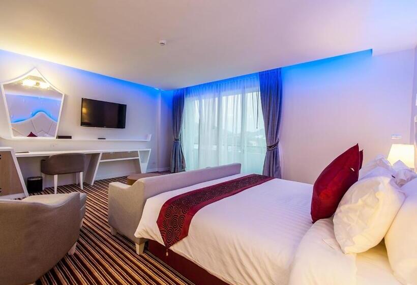 스탠다드 룸 킹사이즈 침대, The Paradiso Jk Design