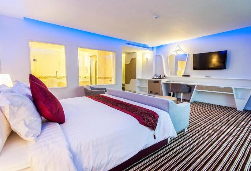 스탠다드 룸 킹사이즈 침대, The Paradiso Jk Design