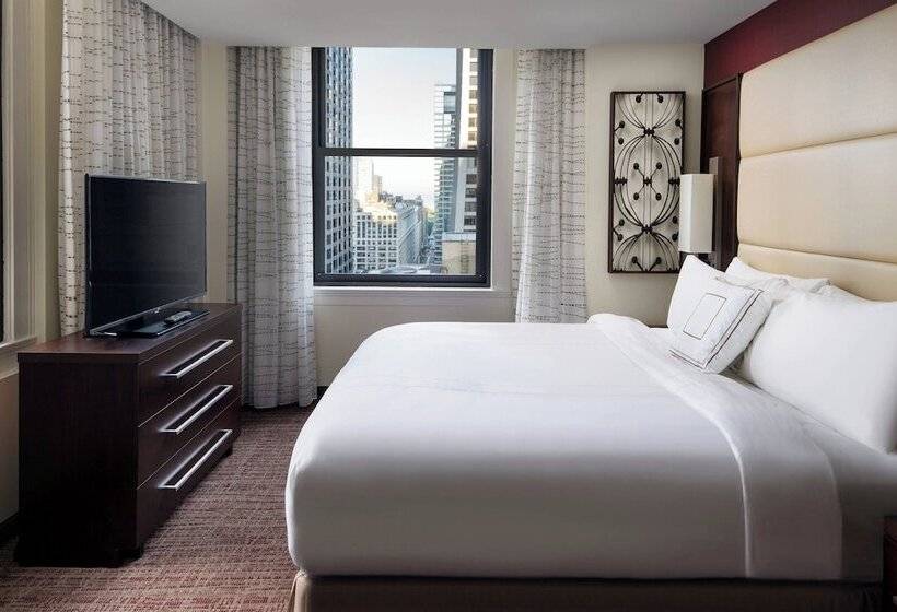 침실 2개 스위트, Residence Inn By Marriott Chicago Downtown/loop