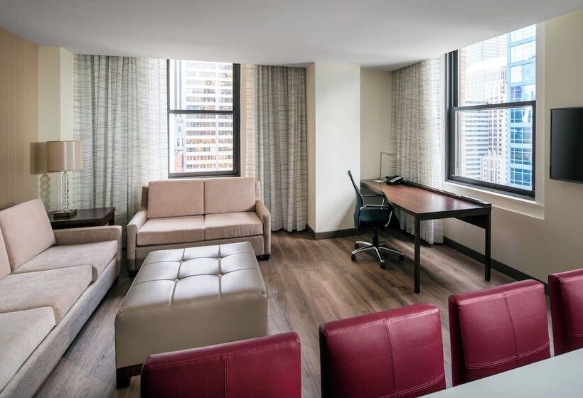 침실 2개 스위트, Residence Inn By Marriott Chicago Downtown/loop