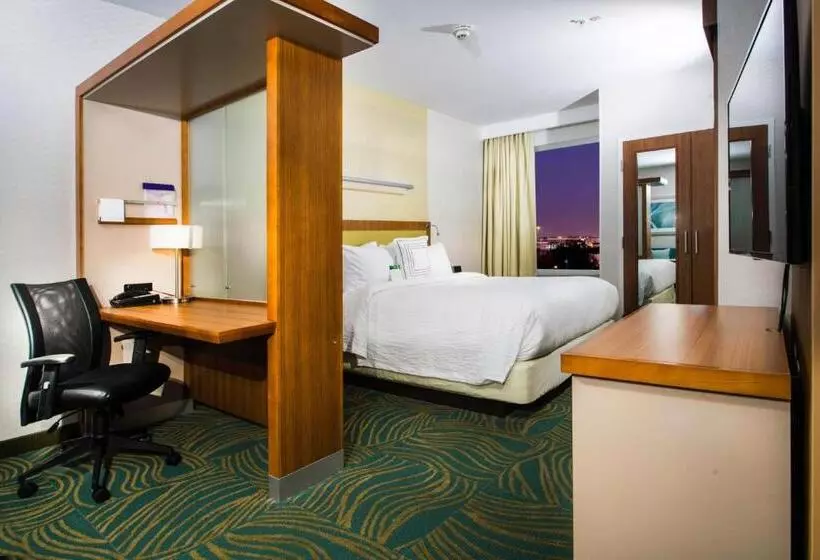 キングサイドベッドのスタンダードワンルーム, Springhill Suites By Marriott Houston Westchase