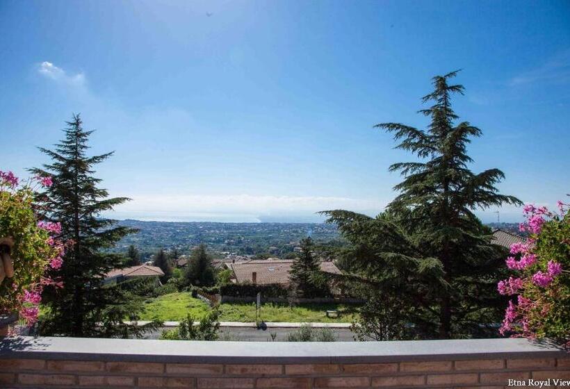 شقة غرفة نوم واحدة مزودة بتراس مطلة على البحر, Etna Royal View