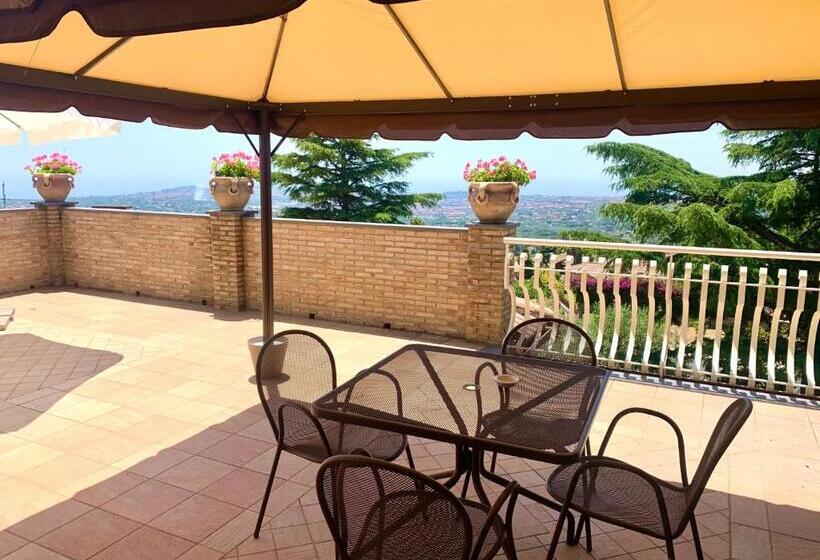 شقة غرفة نوم واحدة مزودة بتراس مطلة على البحر, Etna Royal View