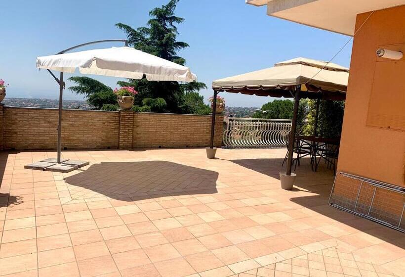 شقة غرفة نوم واحدة مزودة بتراس مطلة على البحر, Etna Royal View