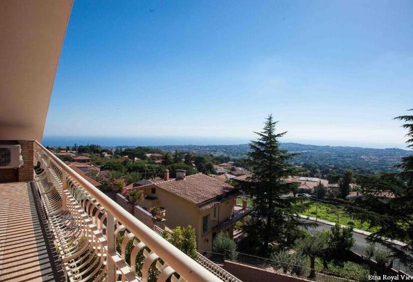 شقة ديلوكس غرفتين نوم, Etna Royal View