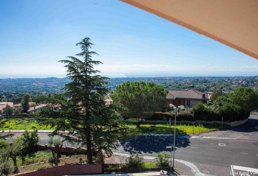 شقة ديلوكس غرفتين نوم, Etna Royal View