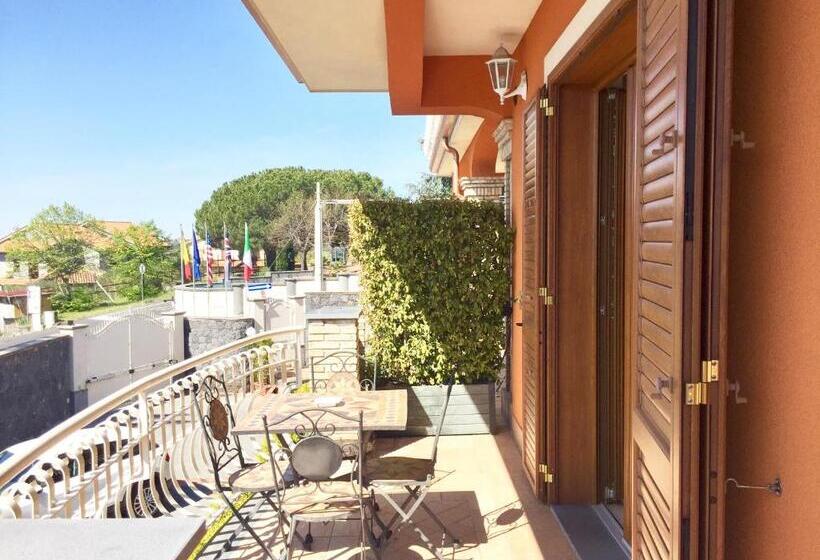 شقة غرفة نوم واحدة مزودة بتراس مطلة على البحر, Etna Royal View