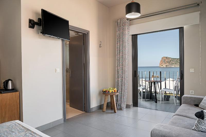 디럭스 룸 바다 전망, Elia Agia Marina