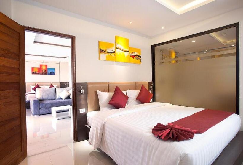 패밀리 룸, Paripas Patong Resort Sha Extra Plus