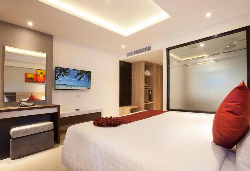 디럭스 룸, Paripas Patong Resort Sha Extra Plus