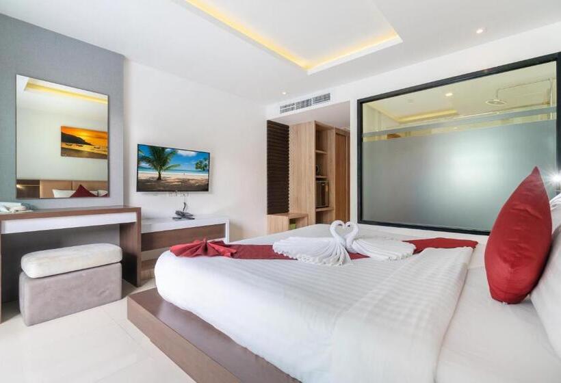 디럭스 룸, Paripas Patong Resort Sha Extra Plus