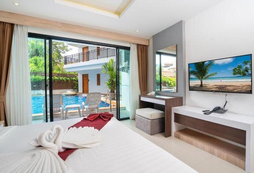 디럭스 룸, Paripas Patong Resort Sha Extra Plus