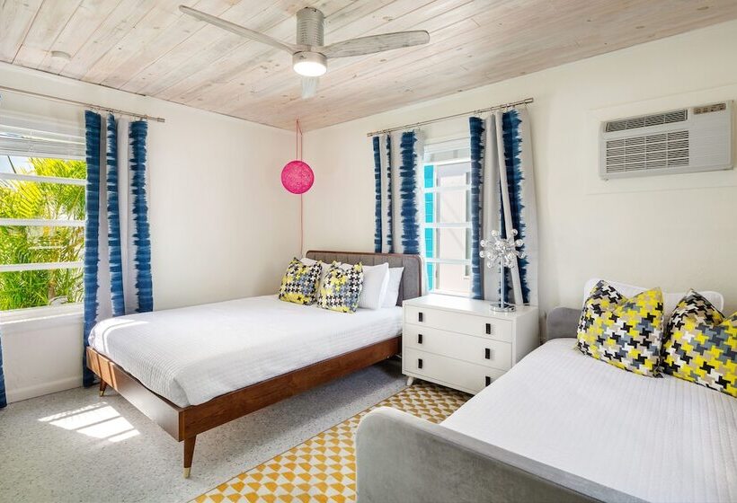 בית, חדר שינה 1, Sunset Inn And Cottages