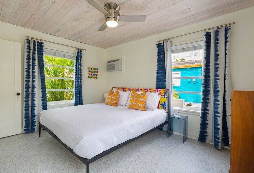 בית, חדר שינה 1, Sunset Inn And Cottages