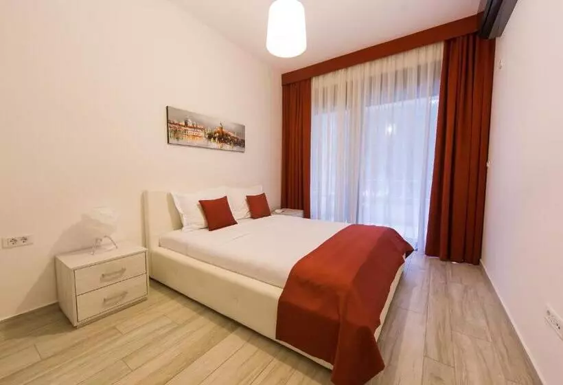 آپارتمان 1 خوابه با چشم‌انداز جانبی دریا, Apart Hotel Sea Fort