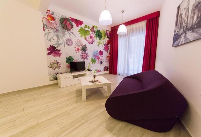 آپارتمان 1 خوابه با چشمانداز باغ, Apart Hotel Sea Fort