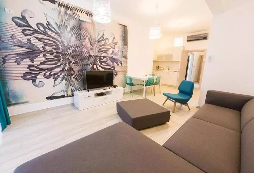 آپارتمان 2 خوابه با بالکن, Apart Hotel Sea Fort