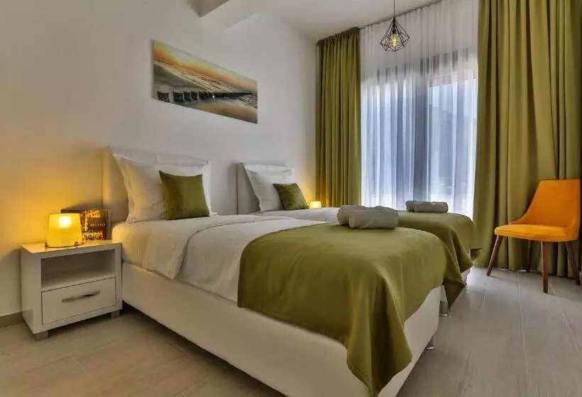 اتاق استاندارد با چشم‌انداز دریا, Apart Hotel Sea Fort