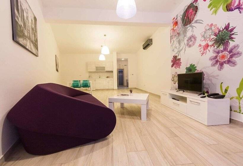 آپارتمان 1 خوابه با چشمانداز باغ, Apart Hotel Sea Fort