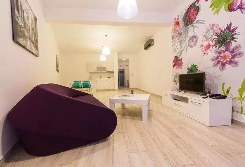 آپارتمان 1 خوابه با چشم‌انداز باغ, Apart Hotel Sea Fort