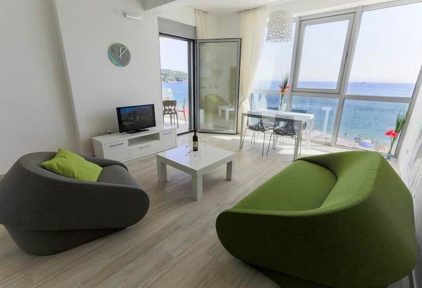 آپارتمان 1 خوابه با بالکن و چشمانداز دریا, Apart Hotel Sea Fort