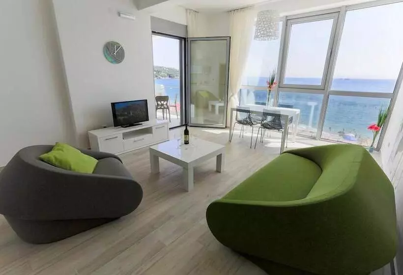 آپارتمان 1 خوابه با بالکن و چشم‌انداز دریا, Apart Hotel Sea Fort