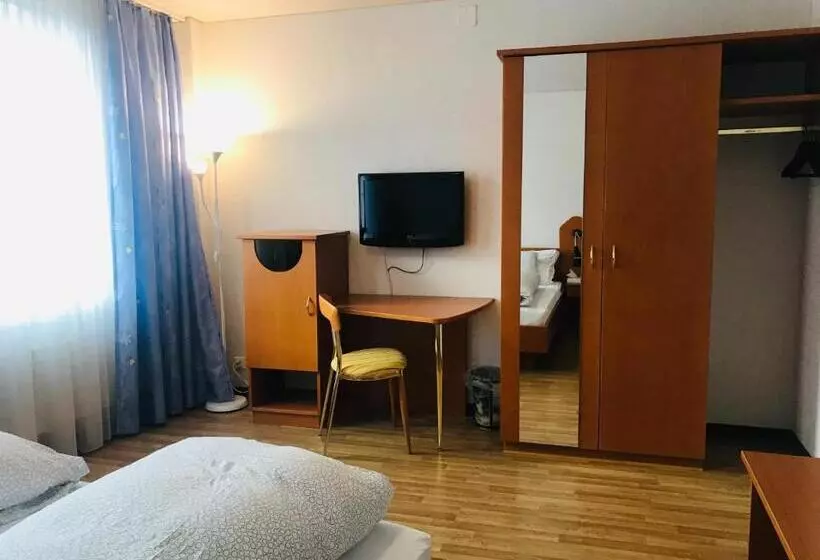 エコノミートリプルルーム, Parkhotel Bellevue Lenk