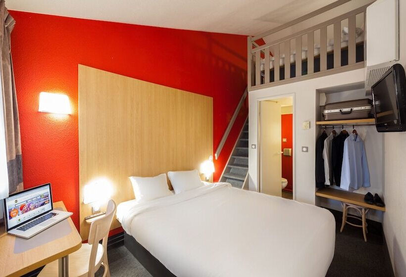 חדר סטנדרט לארבעה, B&b Hotel Dieppe