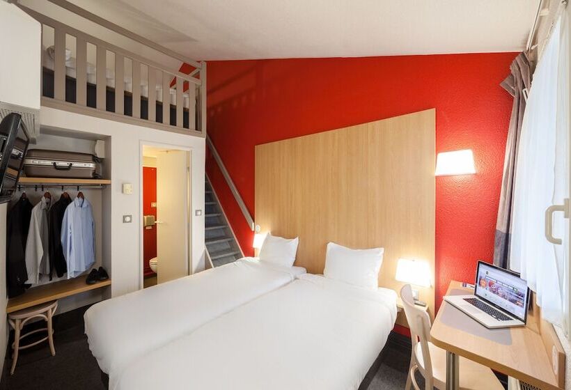 חדר סטנדרט לארבעה, B&b Hotel Dieppe