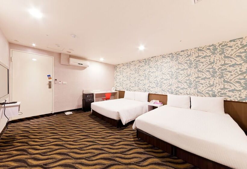 Standard 4 Pers. Værelse, Liho Hotel Hankou