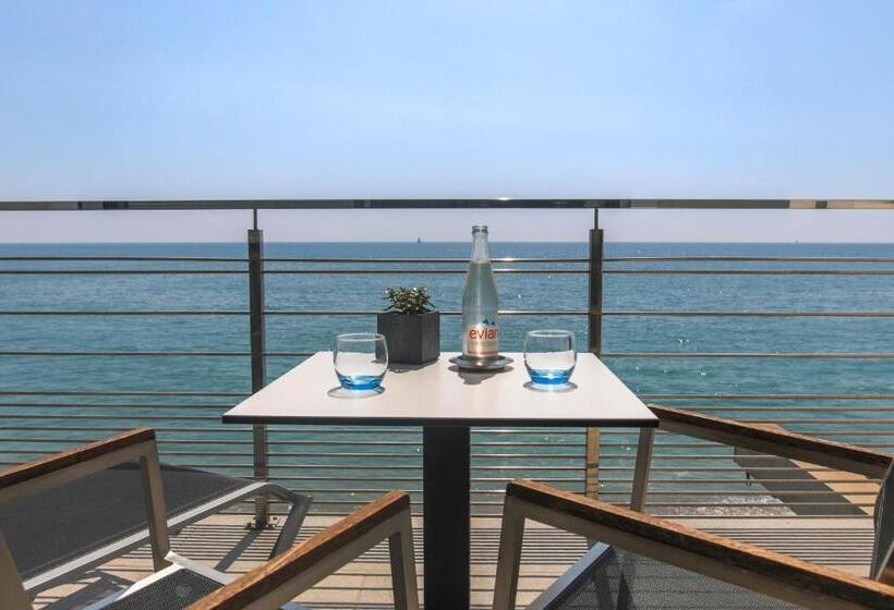 חדר קלאסי עם נוף לים, Villa Azur