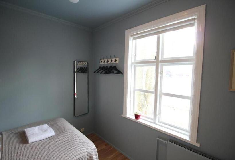 اتاق یک نفره پایه با سرویس بهداشتی مشترک, Grettir Guesthouse