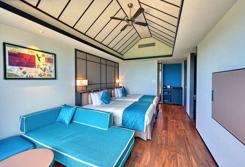 غرفة قياسية مطلّة علي البحر, Fusaki Beach Resort Hotel & Villas