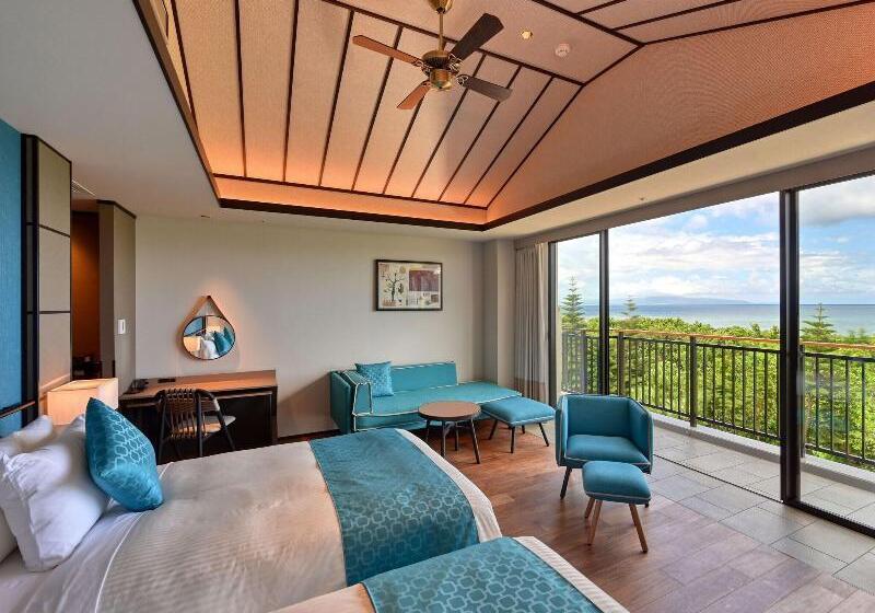 غرفة سوبيريور مطلّة علي البحر, Fusaki Beach Resort Hotel & Villas