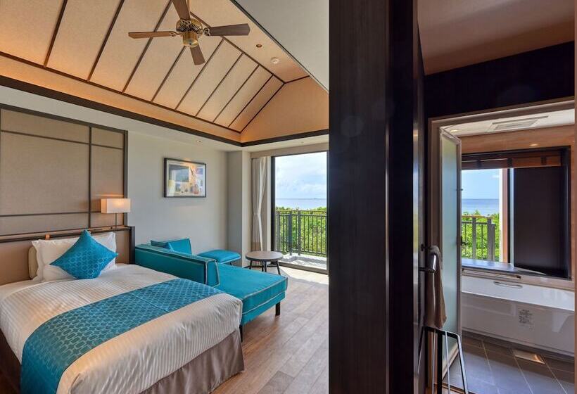 غرفة قياسية مطلّة علي البحر, Fusaki Beach Resort Hotel & Villas