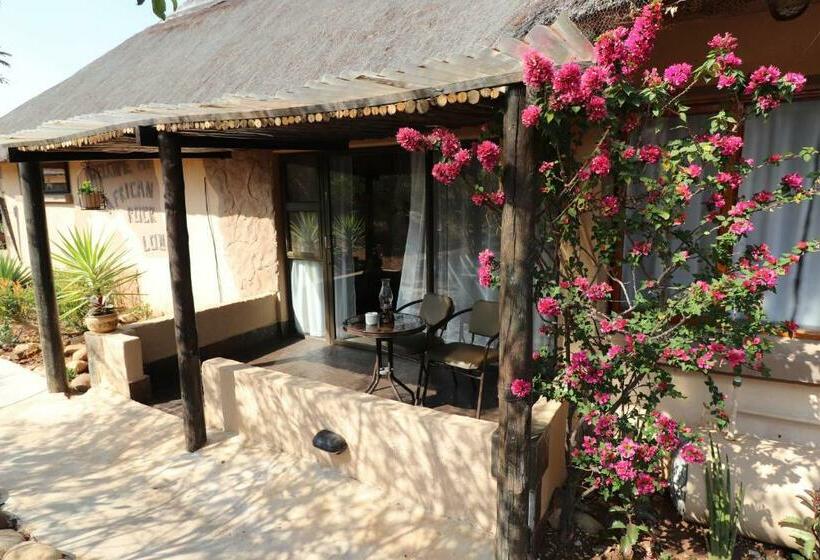 اتاق لوکس با تخت بزرگ, African Rock Lodge
