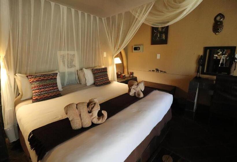 اتاق لوکس با تخت بزرگ, African Rock Lodge